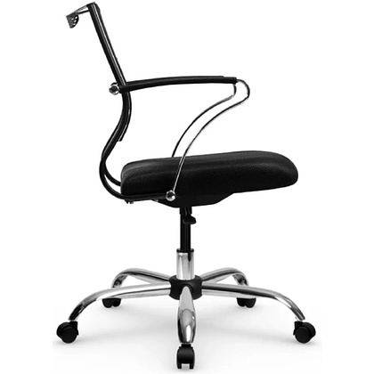 Кресло компьютерное ErgoLife Sit Air M4-290K, ткань,сетка, черный - 5