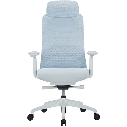 Кресло эргономичное SitZone CH-531A -BS ткань, пластик, белый - 2