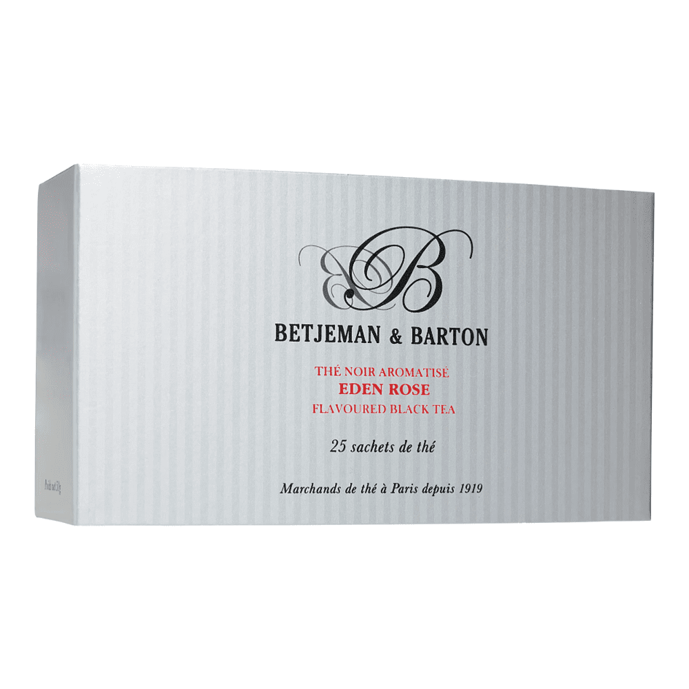 Чай "Betjeman Barton", 25 пакетиков х2 г, черный, Eden Rose