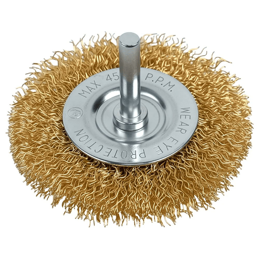 Щетка для дрели Deli YS EDH-GSS075-E3, плоская, проволочная - 7