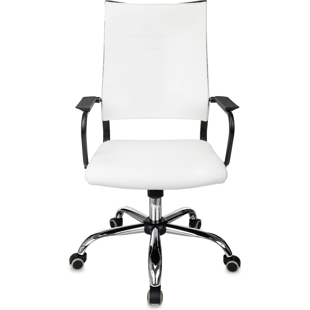Кресло компьютерное Бюрократ CH BALANCE SL Line, экокожа, белый - 7