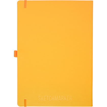 Скетчбук "Sketchmarker", 21x29,7 см, 140 г/м2, 80 листов, оранжевый неон - 2