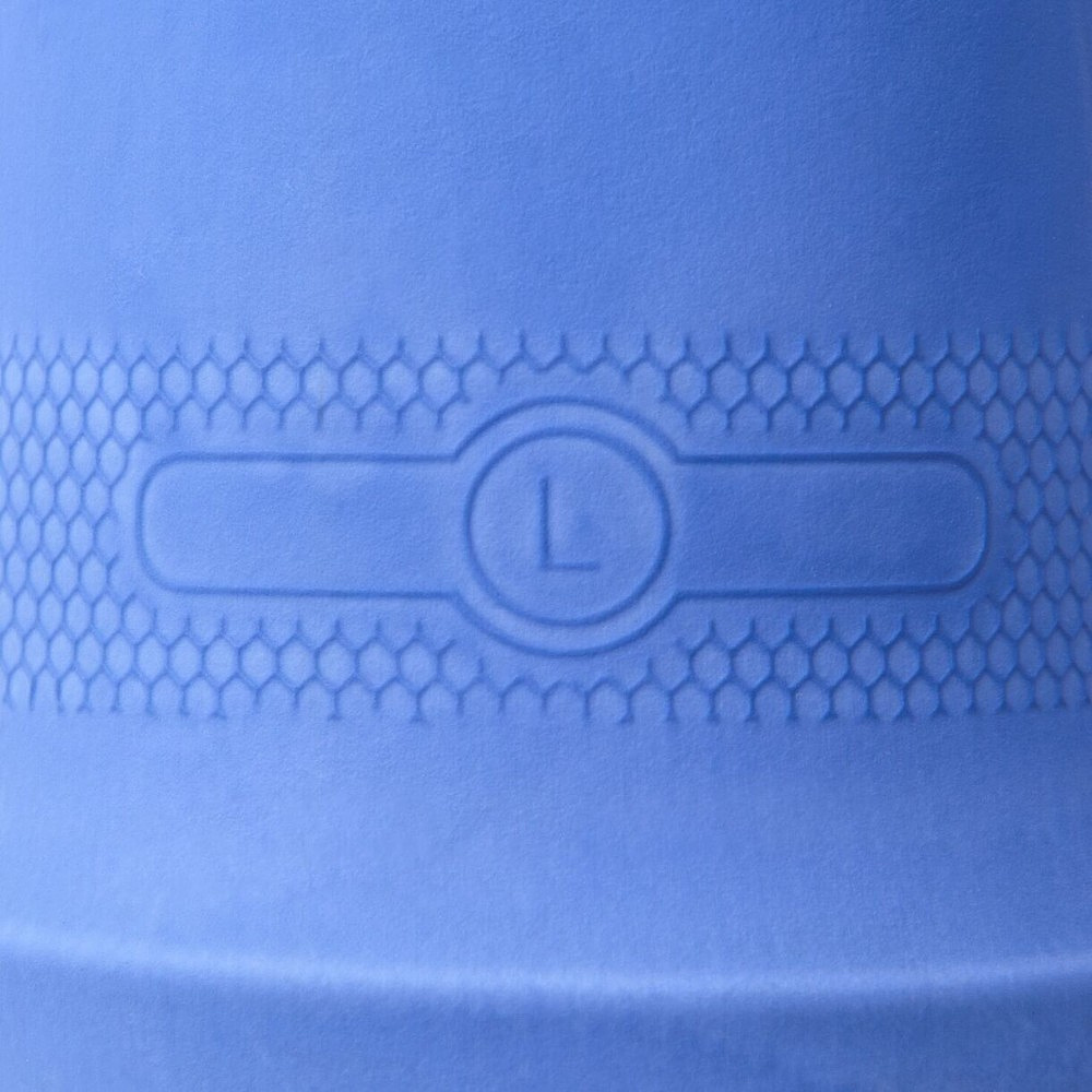 Перчатки латексные HQ Profiline, р-р L, с х/б покрытием, синий - 6