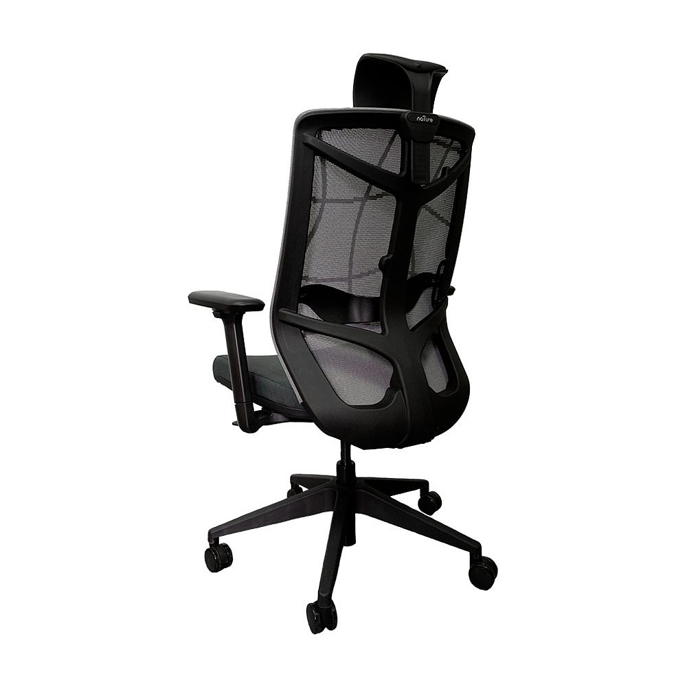 Кресло для руководителя Nature II, ткань, пластик, серый - 2