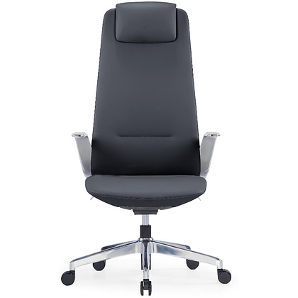 Кресло для руководителя SitZone CH-515A, кожа, алюминий, черный, -30% - 3