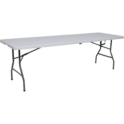 Стол складной Table AKS тип 1, 2400х760х740 мм, пластик, белый