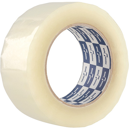 Клейкая лента упаковочная "Klebebander", 50 мм х 140 м, 40 мкм, прозрачная