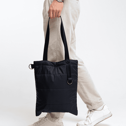 Сумка для покупок "Superbag Bubble", черный - 5