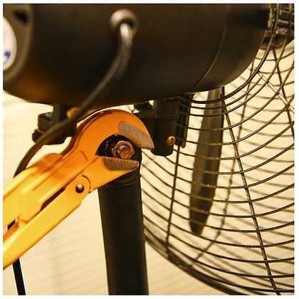 Ключ трубный Deli YS EDL105267 2",тип S, раскрытие губок 67 мм, желтый - 7