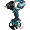 Аккумуляторный гайковерт MAKITA DTW1002RTJ, 18 В, 1050 Нм, 1/2", 5.0Ачx2, MakPac 3 - 8