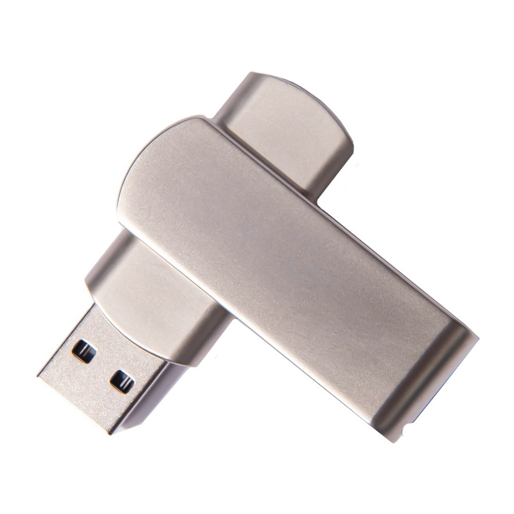 USB Flash накопитель 2.0 "Swing metal", 16 Gb, металл, черный