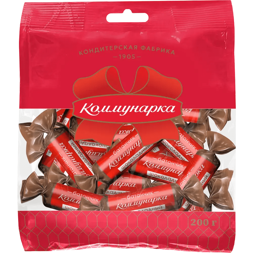 Конфеты "Коммунарка", 200 гр, батончик шоколадный