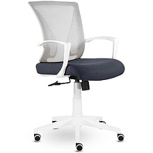 Кресло для персонала UTFC Энжел СН-800 "TW-72/E72-K", ткань, сетка, пластик, темно-серый