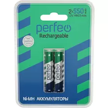 Аккумулятор "Perfeo AAA550mAh/2BL"