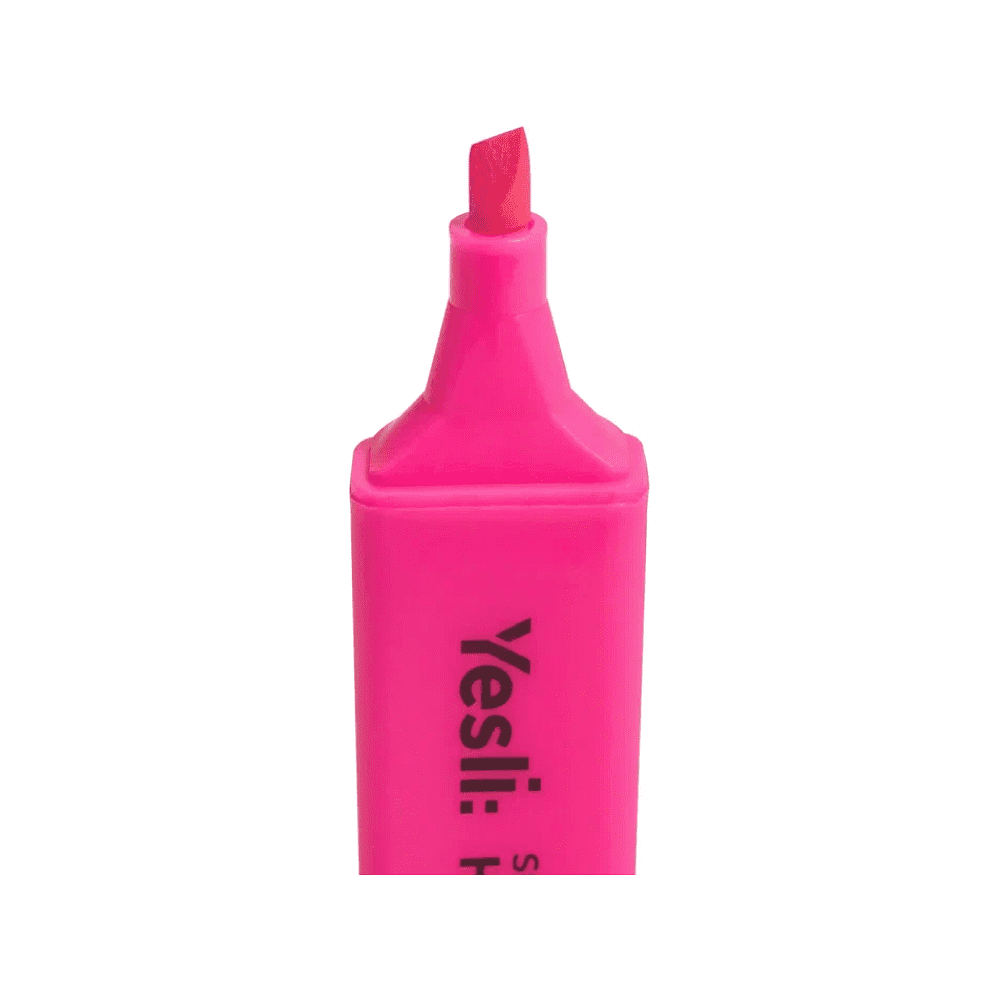 Маркер текстовый "Yesli:", розовый - 5