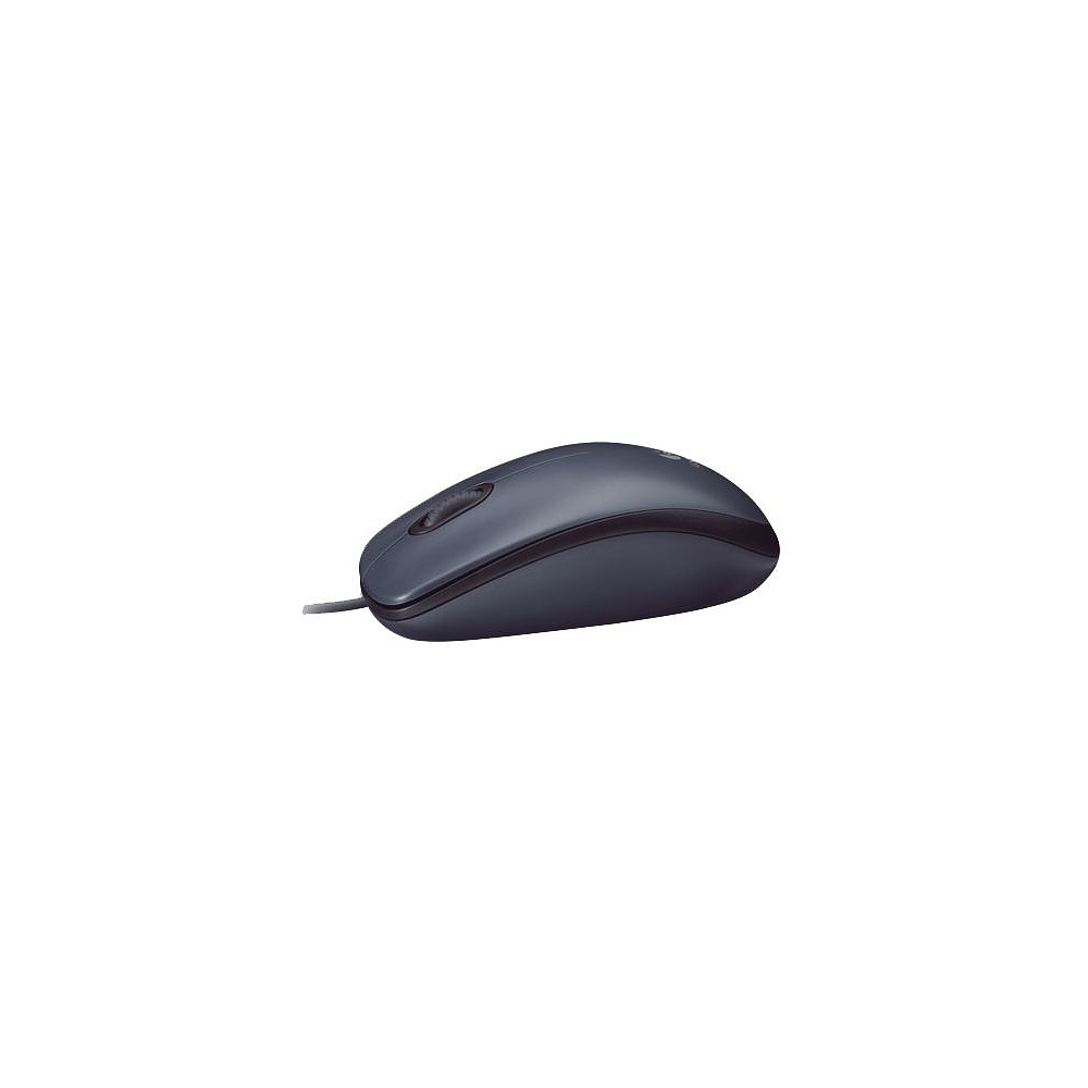 Мышь Logitech "Mouse M90", проводная, 1000  dpi, 3 кнопки, черный - 2
