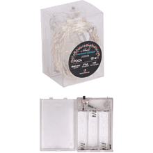 Гирлянда электрическая LED "Нить" с насадками "Роса"