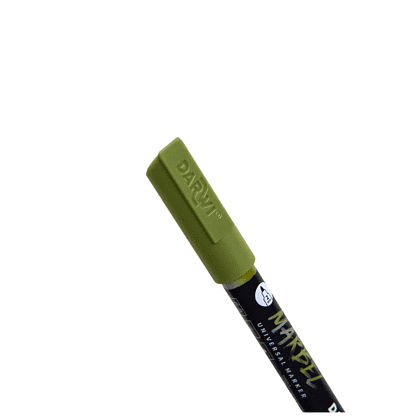 Маркер акриловый "Darwi.Marbel" 636, зеленый землистый - 4
