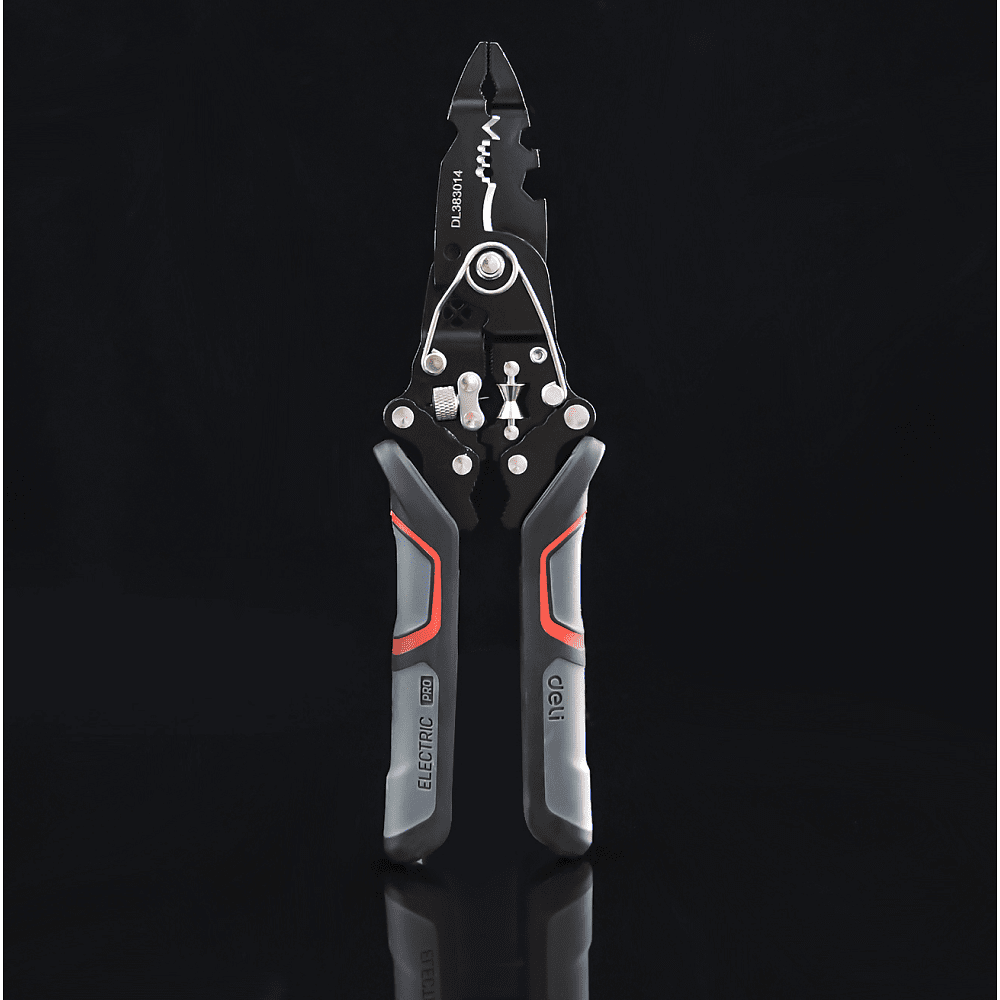 Многофункциональный инструмент для снятия изоляции Deli RS EDL383014, 200 мм - 4