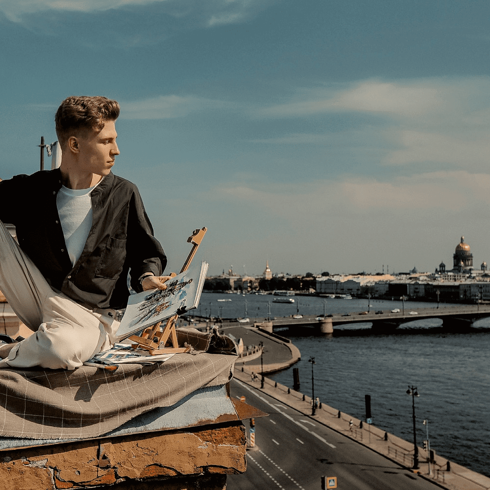 Краски акварельные "Белые ночи", ассорти - 5