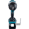Аккумуляторный гайковерт MAKITA DTW1002RTJ, 18 В, 1050 Нм, 1/2", 5.0Ачx2, MakPac 3 - 5