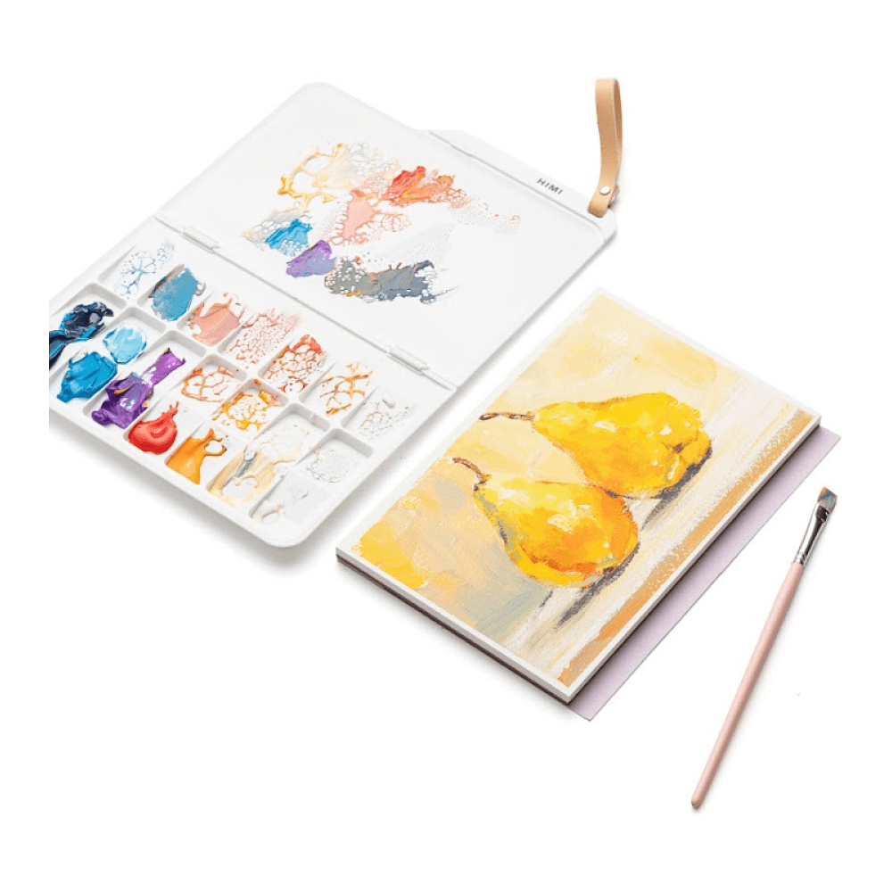 Палитра пластиковая "Himi Miya", прямоугольная, 7 ячеек - 8