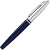 Ручка-роллер "Cross Calais Chrome&Blue Lacquer", 0.7 мм, синий, серебристый, стержень черный - 4