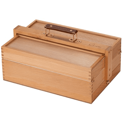 Ящик художника "Сонет" №3, для кистей и красок, бук - 3