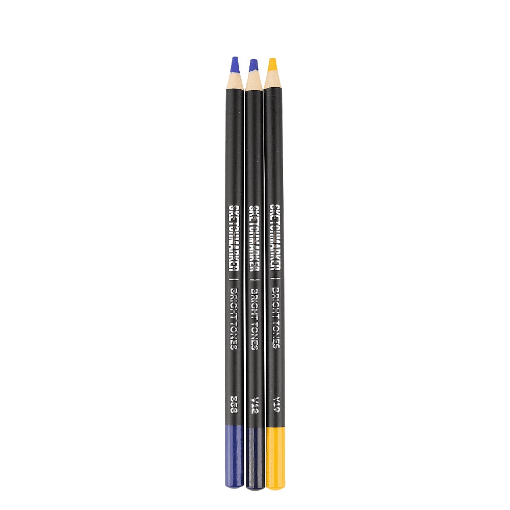 Набор карандашей цветных "Sketchmarker Универсальный", 36 цветов, в металлической коробке - 6