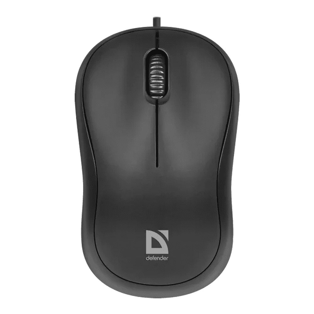 Мышь Defender Patch MS-759, проводная, 1000 dpi, черная