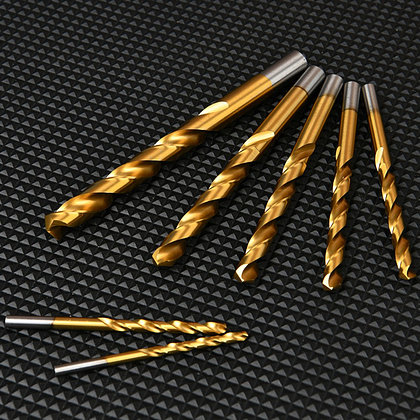 Набор сверл Deli YS EDH-MHZ015-ED4 по металлу, DIN 338, 135°, 1-15 мм, 15 шт., золотой - 5