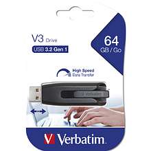 USB-накопитель "V3 Store 'n' Go", 64 гб, usb 3.2, черный