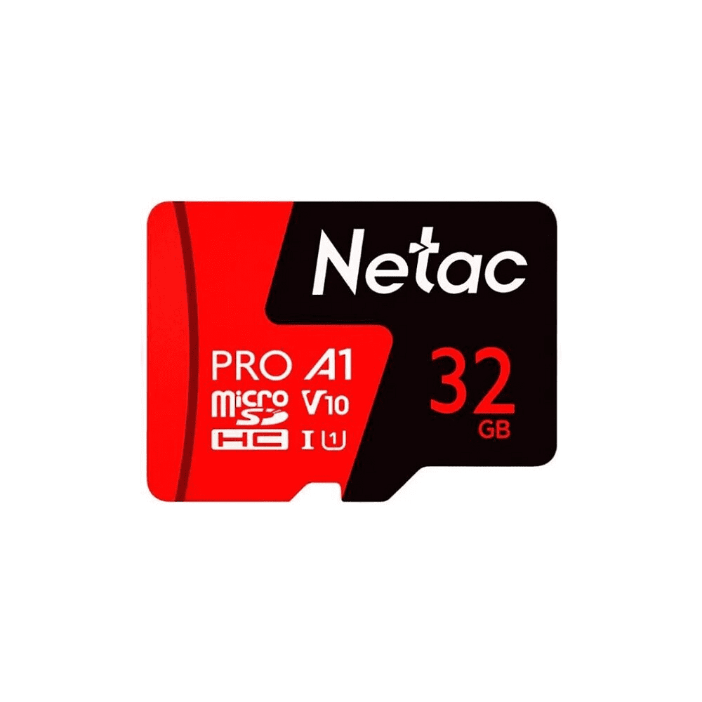 Карта памяти Netac MicroSDHC, 32 Gb, V10/U1/C10, P500 Extreme Pro 