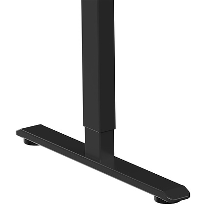 Стол с электроприводом WellDesk Prime 1300x675х18 черный/дуб санта-фе винтаж (9191461+9178196) - 8