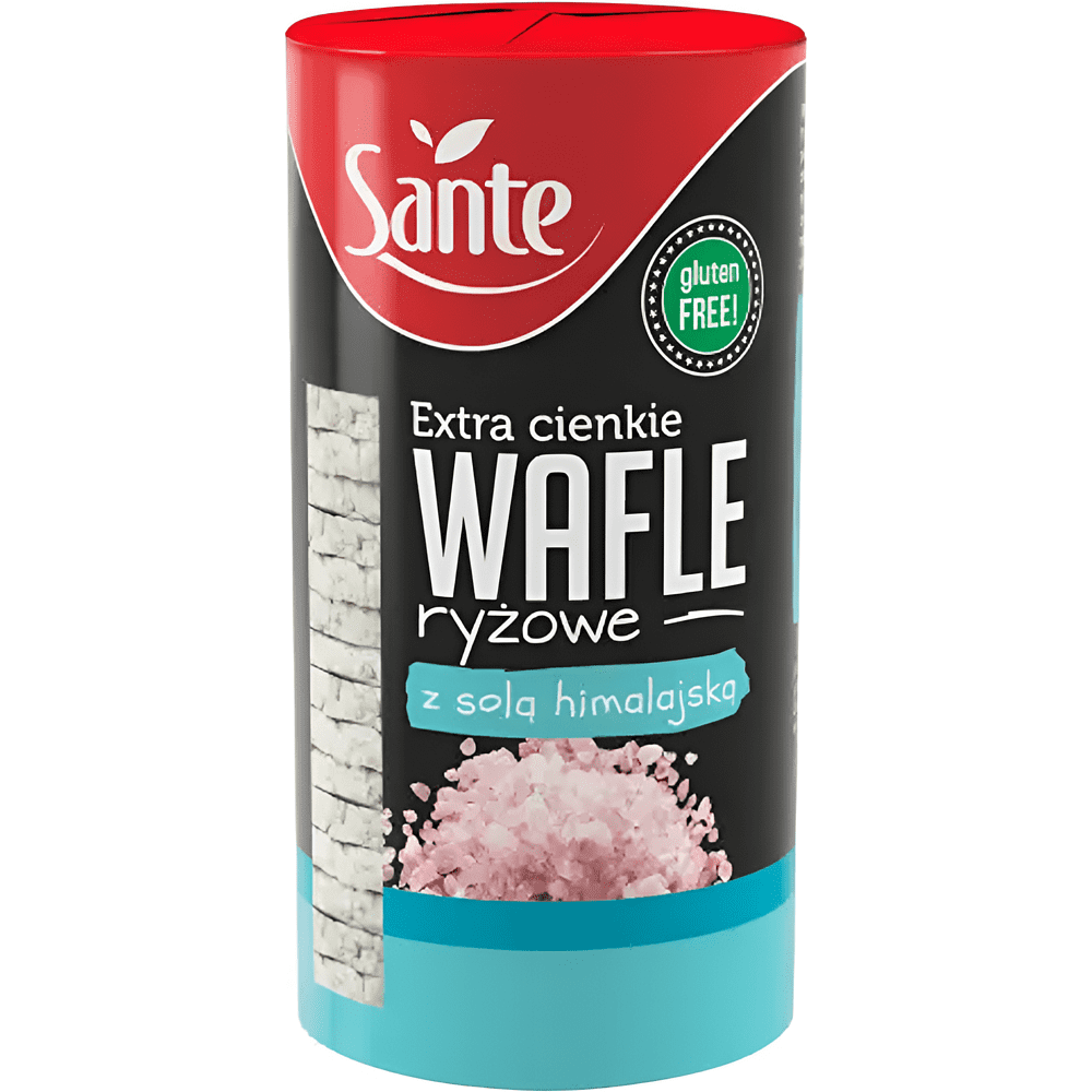 Вафли "Sante", 110 гр, экстра тонкие, с гималайской солью