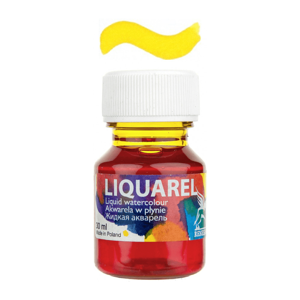 Акварель жидкая "Liquarel", 110 светлый жёлтый, 30 мл