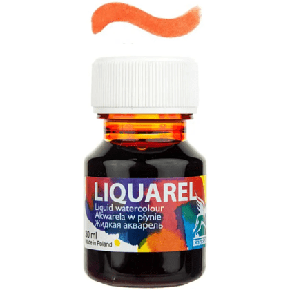 Акварель жидкая "Liquarel", 131 цинобер, 30 мл