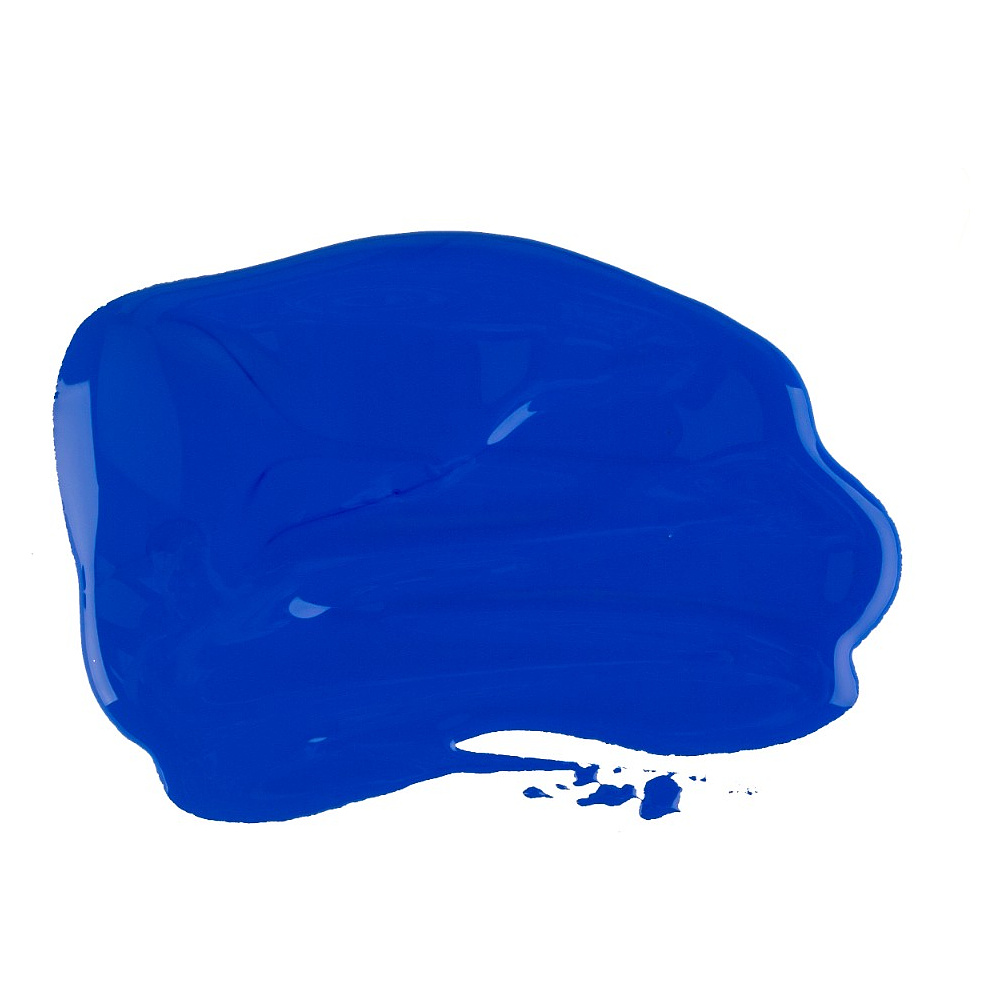 Краска акриловая для кожи "Декола", 520 синяя светлая, 50 мл., банка - 7