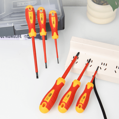 Набор диэлектрических отверток Deli YS EDL510006T, 3 SL, 3 PH - 2