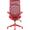 Кресло для руководителя EVERPROF Spirit, сетка, красный - 5