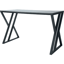 Стол письменный ALLERD GEON, черный муар, Металл Бруклин