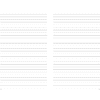 Блокнот "All metal bronze", А5, 96 листов, на резинке, черный, срез бронзовый - 4