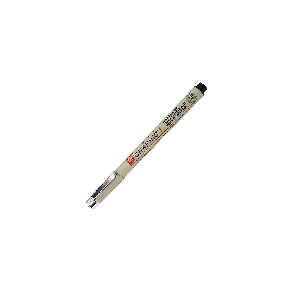 Ручка капиллярная "Pigma Graphic", 2 мм, черный