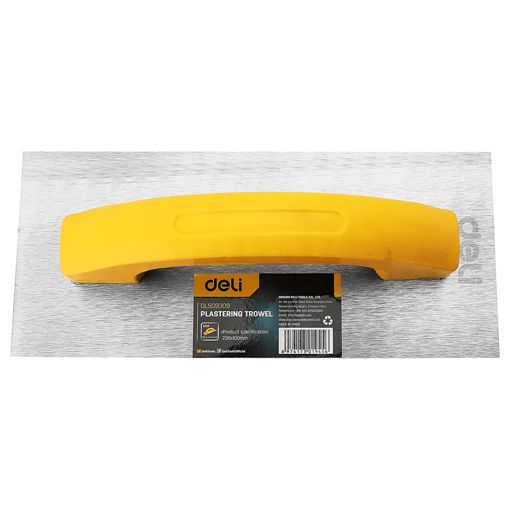 Гладилка Deli YS EDL509309, нержавеющая, 230 x 100 мм, 2-х компонентная рукоятка - 3