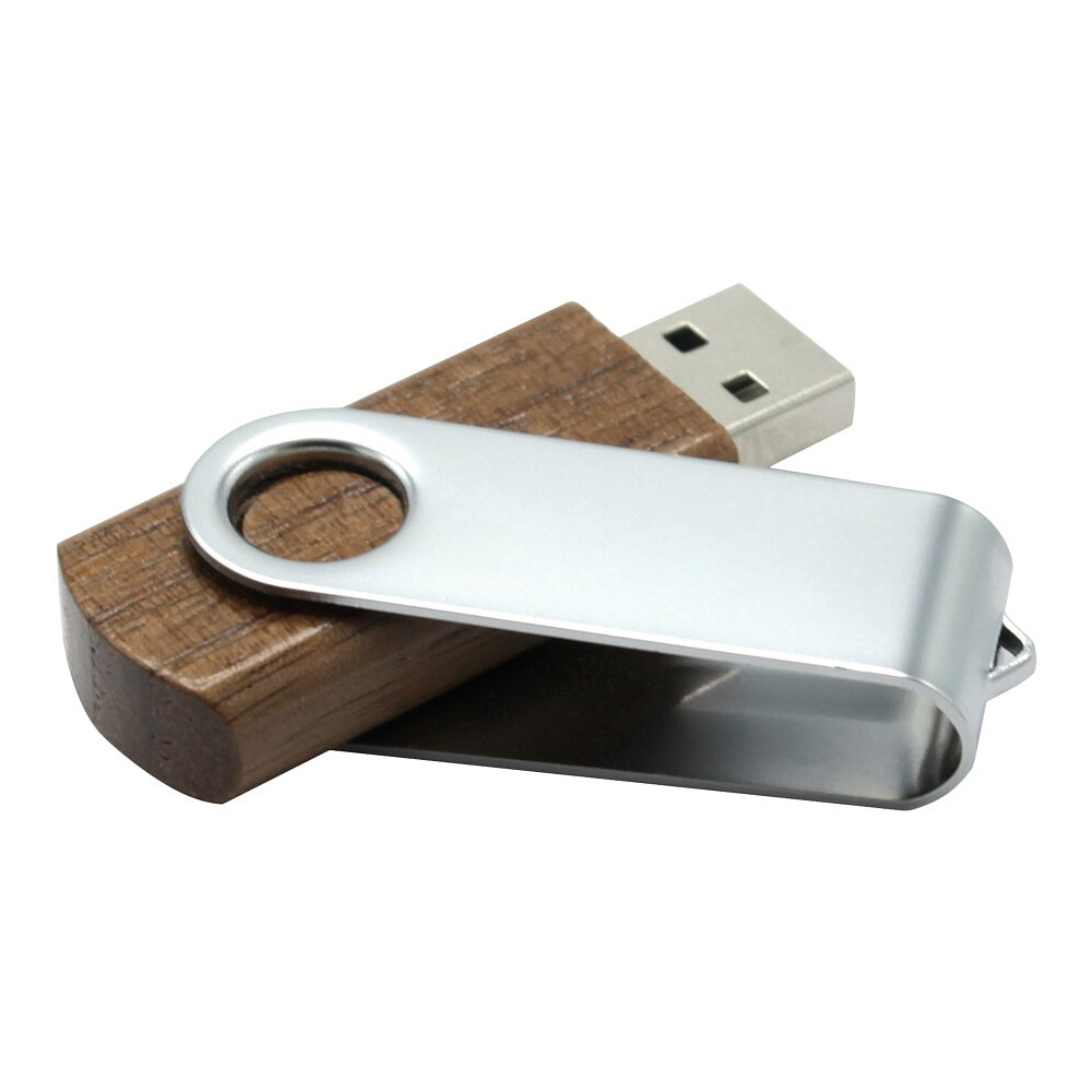 USB Flash накопитель 2.0 16 Gb VDF-008 СС, пластик, металл, серебристый - 4