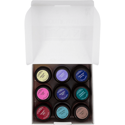 Краска акриловая матовая "Декола ривьера", набор 9 цветов, 20 мл, банки - 3