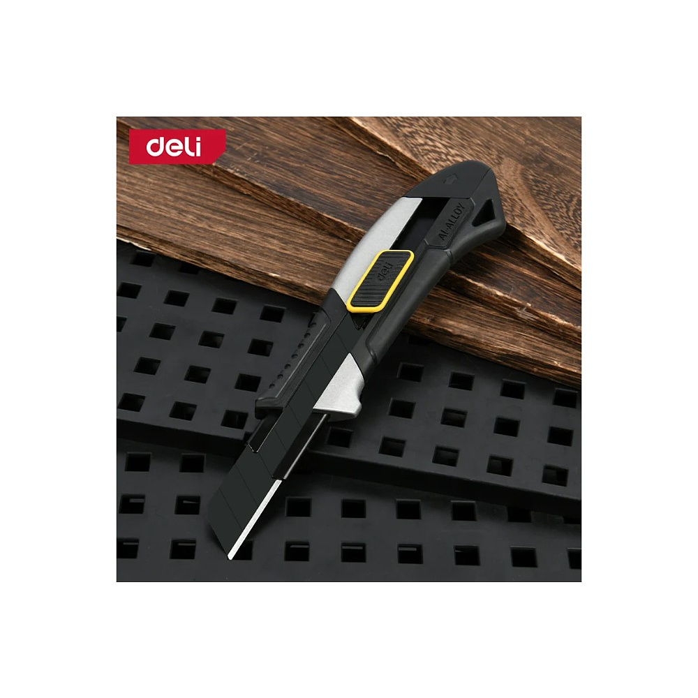 Нож универсальный "Deli DL4256", 18 мм, усиленный - 3