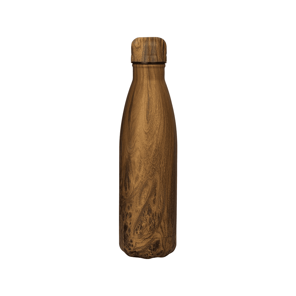 Бутылка для воды "Britewood S4", 500 мл, коричневый