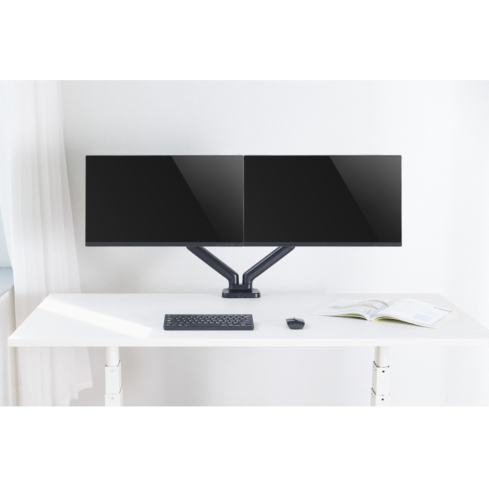 Крепление для 2-ух мониторов Power Black DBL, черный - 14