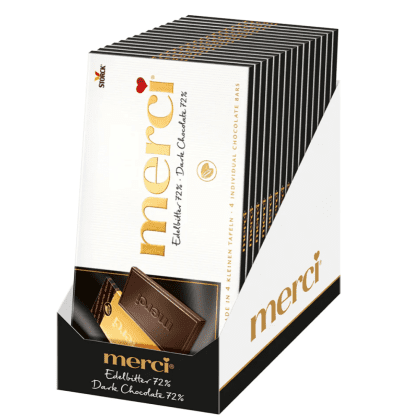 Конфеты "Merci", 100 г, горький шоколад 72 % - 2
